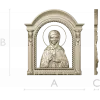 Икона Блаженная Матрона Московская - 3D STL модель для ЧПУ