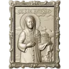 Saint Matrona Icon STL for CNC milling