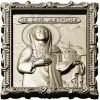 Saint Matrona Icon STL for CNC milling