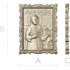 Saint Matrona Icon STL for CNC milling
