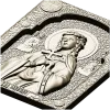 Saint Nadezhda icon STL relief for CNC