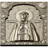 Saint Olga icon panel - 3D STL model for CNC milling