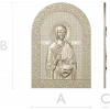 Saint Petka - icon relief STL for CNC