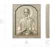 Saint Christina STL 3D model for CNC carving