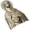 3D модель иконы Святой мученицы Евгении в формате STL для ЧПУ