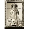 Saint Elizabeth high-relief icon STL for CNC milling