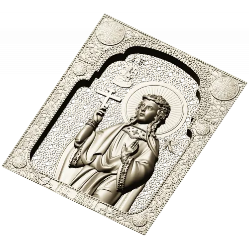 Икона Святая мученица Любовь - STL 3D модель для ЧПУ