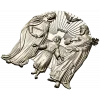 Holy Family bas-relief STL for CNC