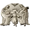 Holy Family bas-relief STL for CNC