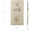 Saint Alexius Full-Relief Icon STL for CNC