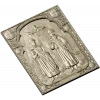 Saints Boris and Gleb - high relief icon STL for CNC