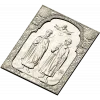 Saints Boris and Gleb - high relief icon STL for CNC