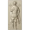 Святой Виктор - 3D модель STL для ЧПУ (икона-воина)