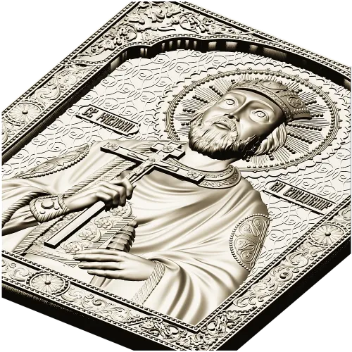 Saint Vladimir Orthodox Icon STL for CNC router