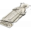 Рельефная 3D модель - Святой Владислав Сербский (STL)