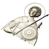 Saint George High-Relief STL for CNC