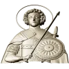Saint George High-Relief STL for CNC