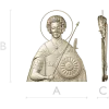 Saint George High-Relief STL for CNC