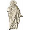 3D модель STL - Святой Елисей (рельеф)