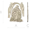 Saint Elijah high-relief STL for CNC