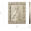 Икона Святой Максим Исповедник - stl модель для ЧПУ