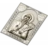 Saint Nikita the Stylite - high-relief STL icon for CNC