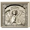 Saint Raphael high-relief icon STL for CNC