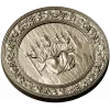 Christ the Savior - circular relief STL for CNC
