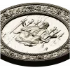 Christ the Savior - circular relief STL for CNC