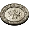 Christ the Savior - circular relief STL for CNC