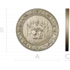Christ the Savior - circular relief STL for CNC
