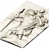Saint Christopher high-relief STL for CNC milling