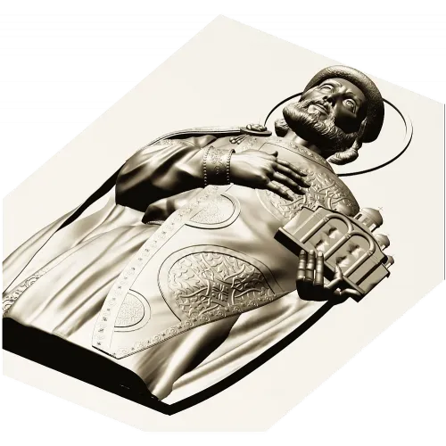 Saint Yaroslav High-Relief STL