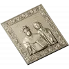 Икона Священномученик Киприан и мученица Иустина - 3D модель STL для ЧПУ