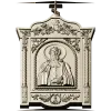 Икона Сергий Радонежский - 3D модель STL для ЧПУ