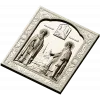 Saints Sergius and Herman - detailed STL 3D model for CNC
