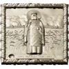 Икона Симеон Псково-Печерский - 3D рельеф STL для ЧПУ