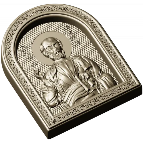 Saint Simon the Canaanite - STL Icon Relief