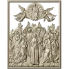 Assembly of New Martyrs - high-relief STL for CNC carving