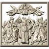 Assembly of New Martyrs - high-relief STL for CNC carving
