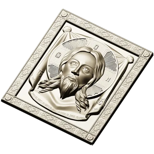Спас Нерукотворный - 3D STL модель для ЧПУ