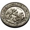 Last Supper round relief STL for CNC carving