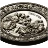 Last Supper round relief STL for CNC carving