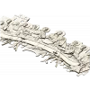 Тайная Вечеря - рельефная 3D модель STL для ЧПУ