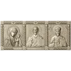 Тройник - Богородица, Господь Вседержитель, Николай Чудотворец (3D модель STL)