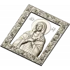 Virgin of Tenderness - high-relief STL 3D model for CNC