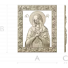 Virgin of Tenderness - high-relief STL 3D model for CNC