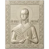Saint Fyodor Ushakov icon STL for CNC high-relief