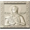 Saint Fyodor Ushakov icon STL for CNC high-relief