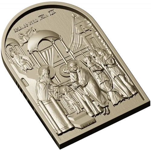Введение во храм Пресвятой Богородицы - 3D модель STL для ЧПУ